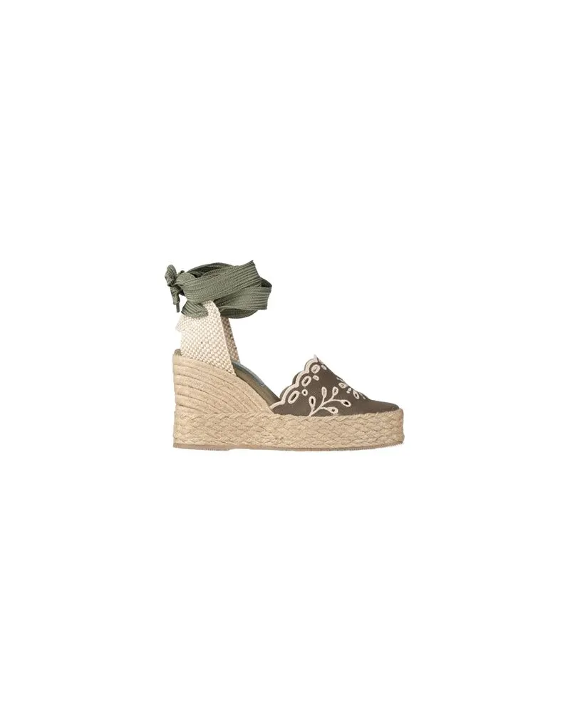 Paloma Barceló SCHUHE - Espadrillesauf YOOX.COM Militärgrün