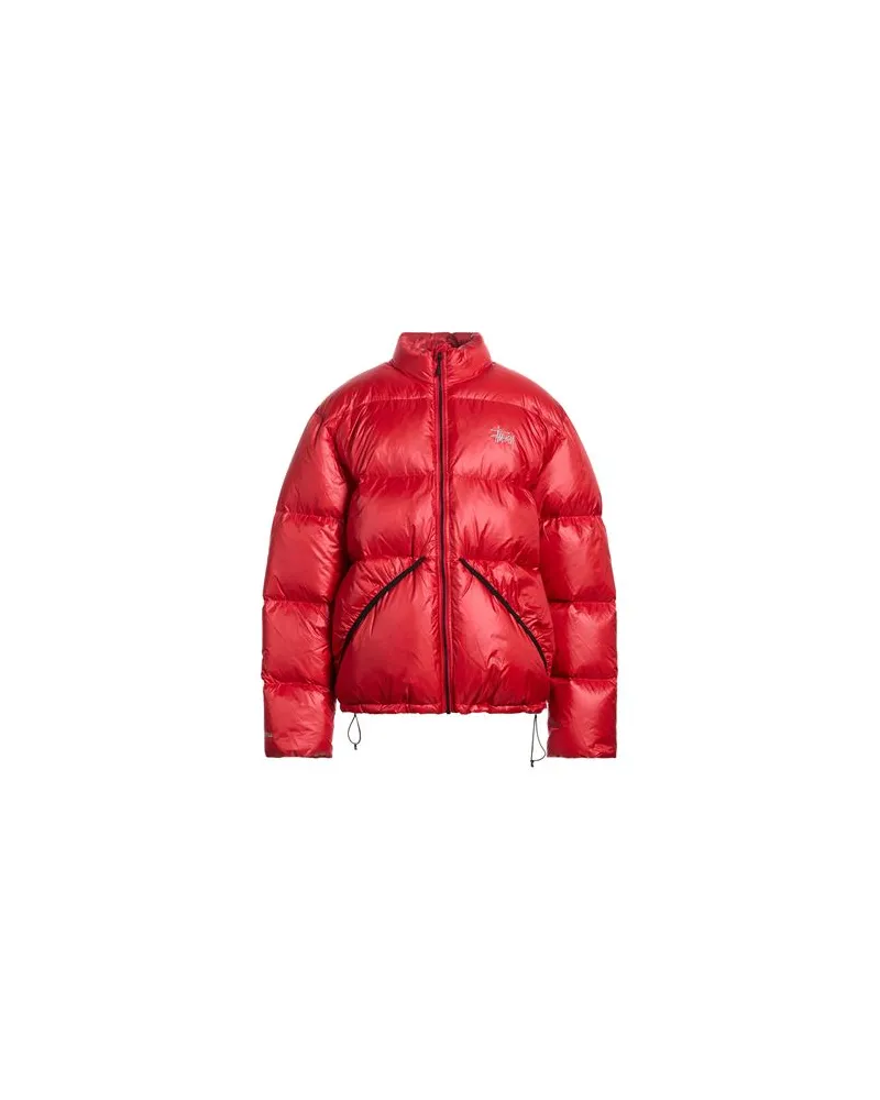 Stüssy JACKEN & MÄNTEL - Pufferjacken & Daunenjackenauf YOOX.COM Tomatenrot
