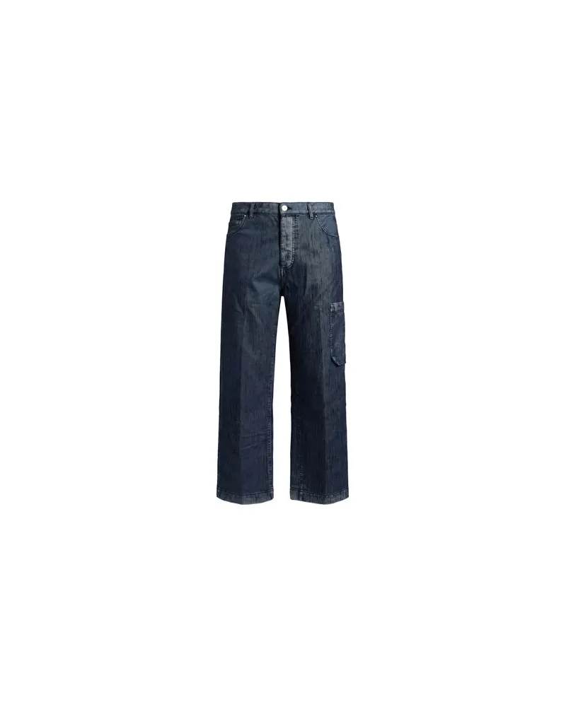 nine:inthe:morning HOSEN & RÖCKE - Jeanshosenauf YOOX.COM Blau
