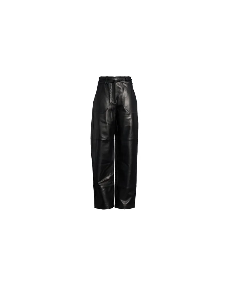 SPORTMAX HOSEN & RÖCKE - Hosenauf YOOX.COM Schwarz