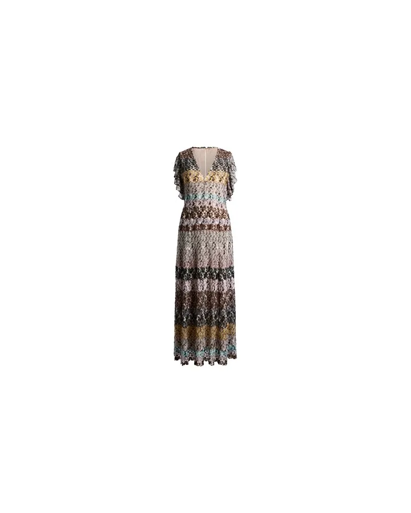 Missoni KLEIDER - Maxi-Kleiderauf YOOX.COM Rosa
