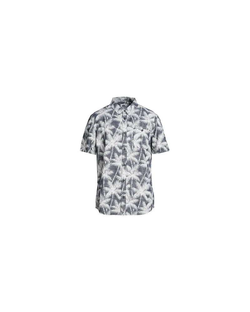 Quiksilver QS Camicia Fleeting Moment SS  - TOPS - Hemdenauf YOOX.COM Marineblau
