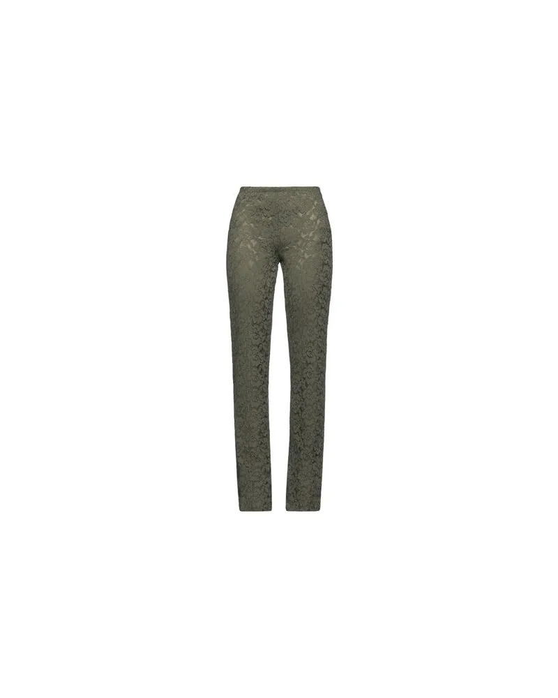 Charlott HOSEN & RÖCKE - Hosenauf YOOX.COM Militärgrün