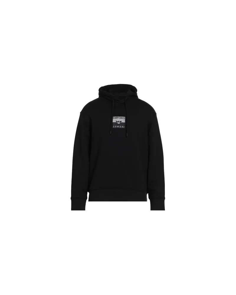 Emporio Armani TOPS - Sweatshirtsauf YOOX.COM Schwarz
