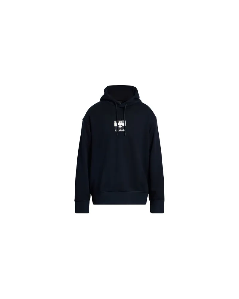 Emporio Armani TOPS - Sweatshirtsauf YOOX.COM Nachtblau