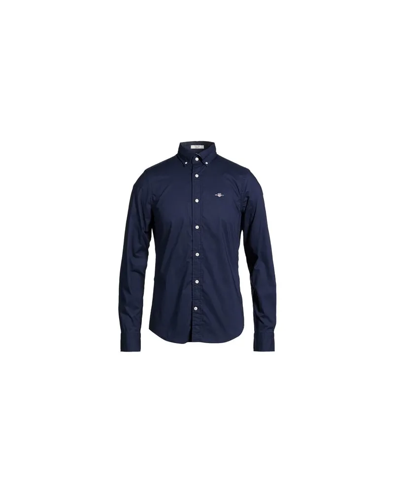 Gant TOPS - Hemdenauf YOOX.COM Marineblau