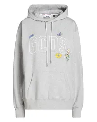 GCDS Sweatshirt Hellgrau