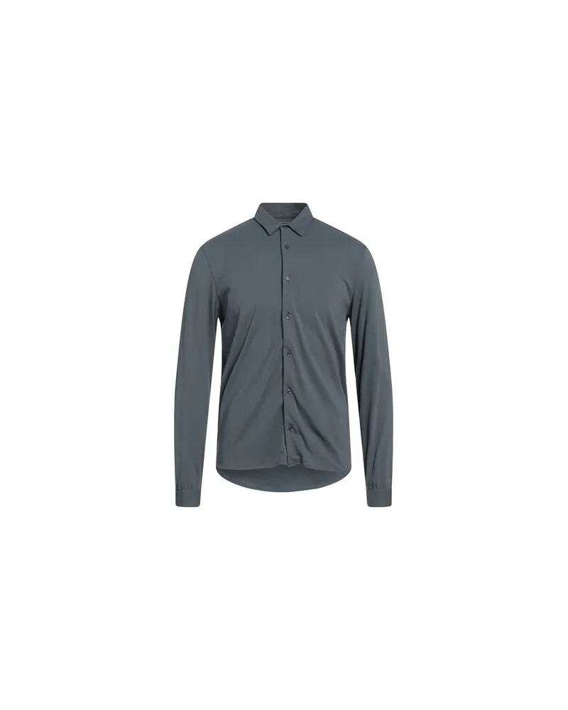 Majestic TOPS - Hemdenauf YOOX.COM Blei