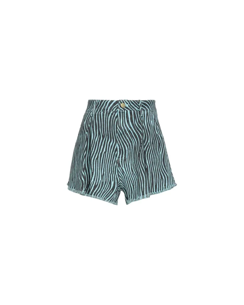 DIMORA HOSEN & RÖCKE - Jeansshortsauf YOOX.COM Himmelblau