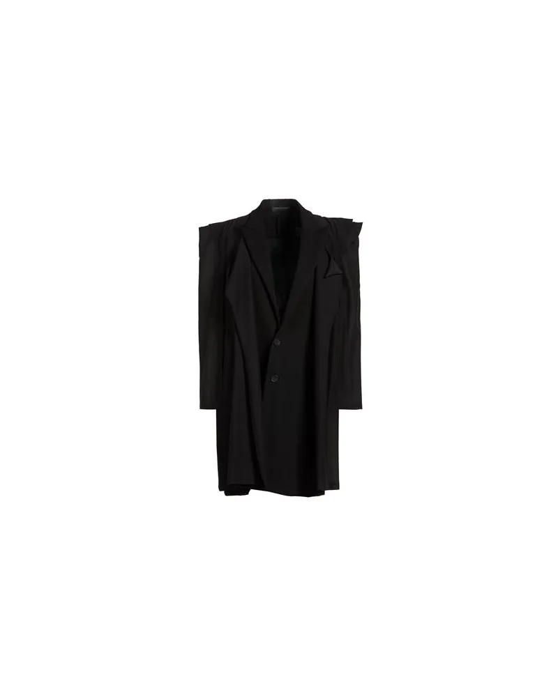 Yohji Yamamoto JACKEN & MÄNTEL - Jacken, Mäntel & Trenchcoatsauf YOOX.COM Schwarz