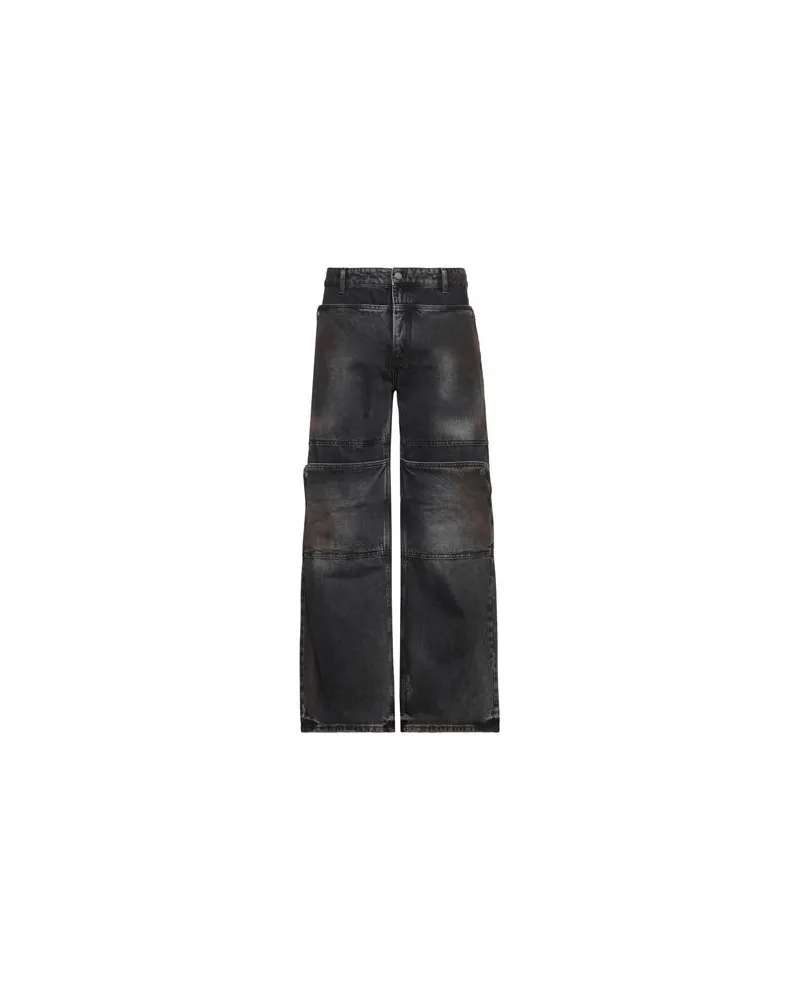 Guess HOSEN & RÖCKE - Jeanshosenauf YOOX.COM Schwarz