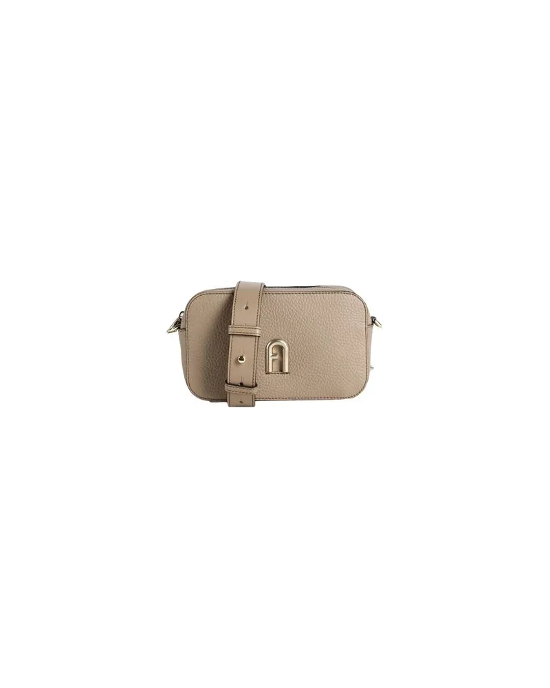 Furla PRIMULA MINI CROSSBODY - TASCHEN - Umhängetascheauf YOOX.COM Maulwurfsgrau
