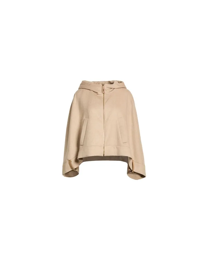 Max Mara JACKEN & MÄNTEL - Capesauf YOOX.COM Beige