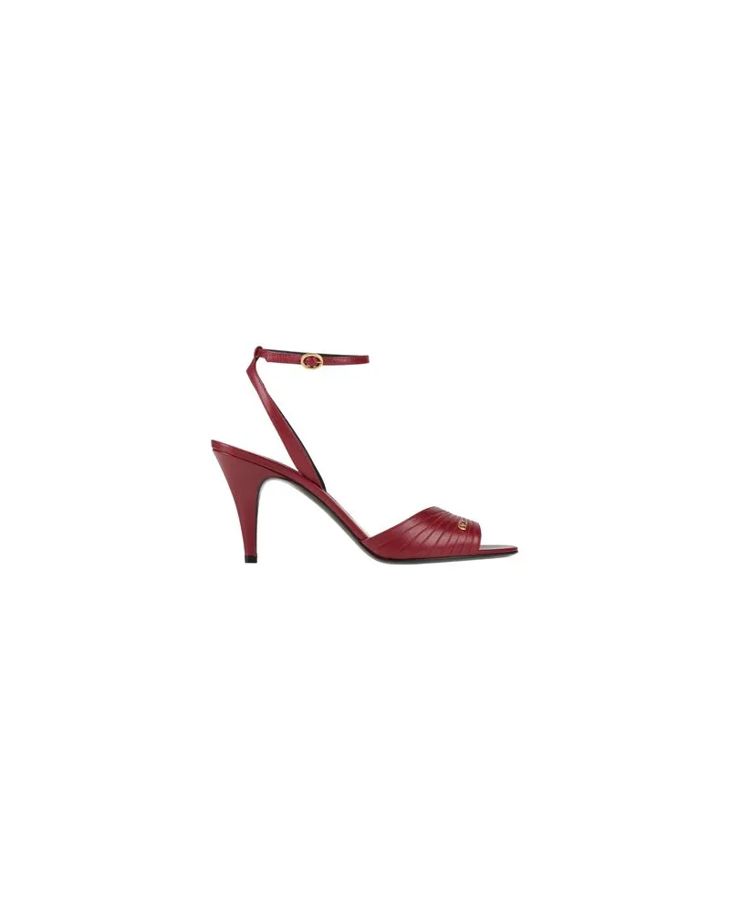 Valentino Garavani SCHUHE - Sandalenauf YOOX.COM Rot