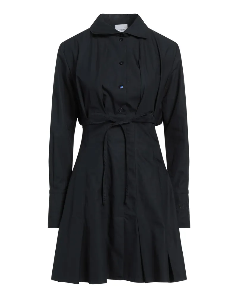 Patou Mini-Kleid Schwarz