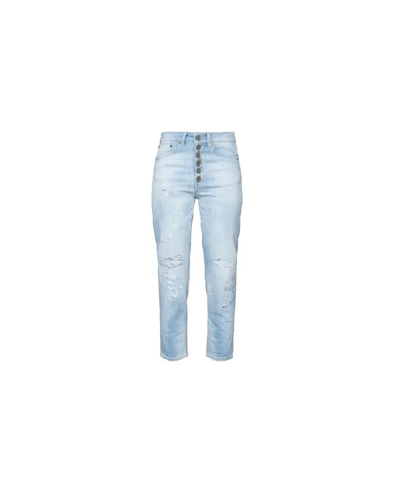 Dondup HOSEN & RÖCKE - Jeanshosenauf YOOX.COM Blau