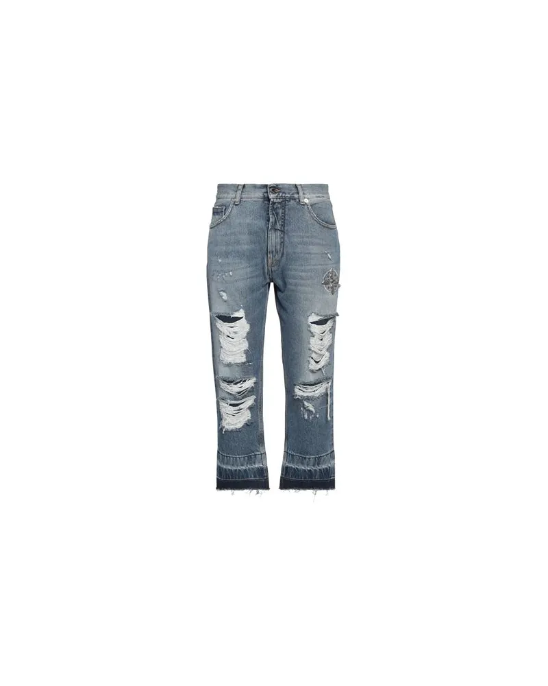 Marcelo Burlon | County of Milan HOSEN & RÖCKE - Jeanshosenauf YOOX.COM Blau