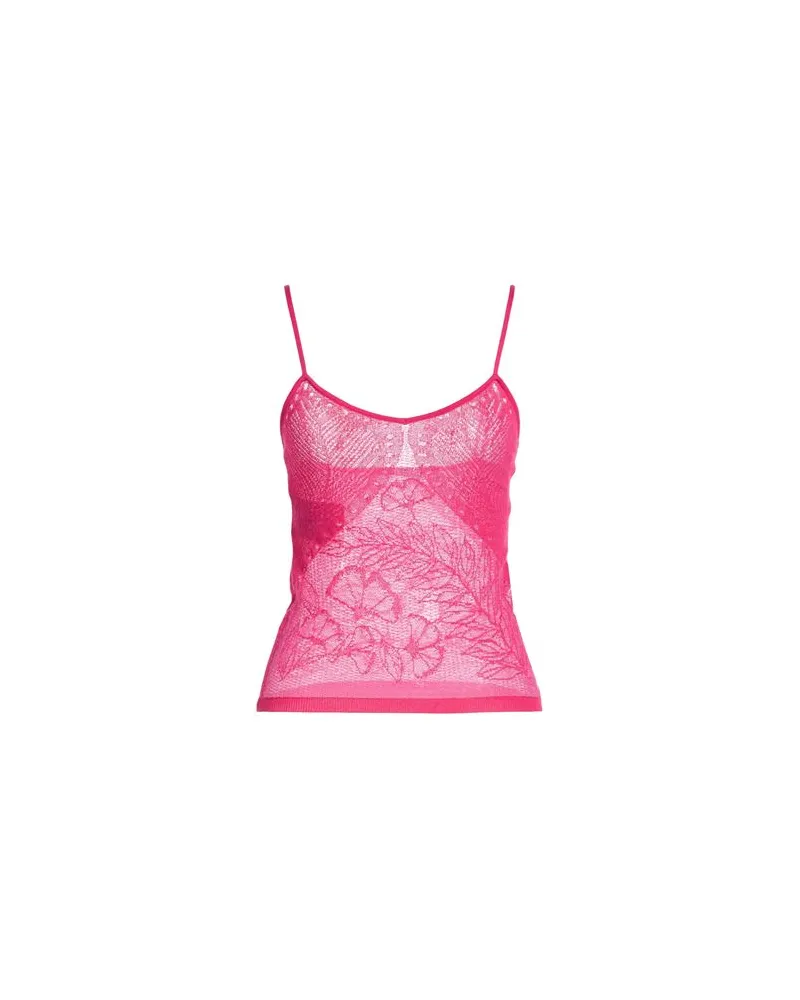 Alberta Ferretti TOPS - Topsauf YOOX.COM Fuchsia