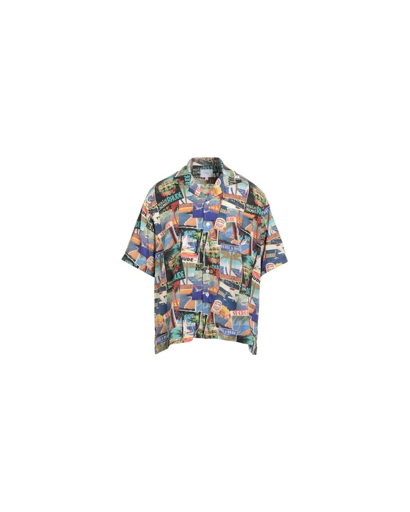 RHUDE TOPS - Hemdenauf YOOX.COM Blau
