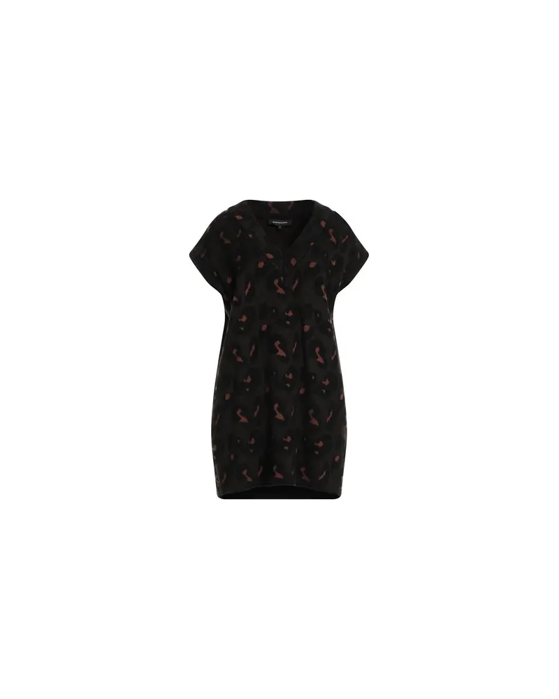 BCBGMAXAZRIA KLEIDER - Mini-Kleiderauf YOOX.COM Dunkelbraun
