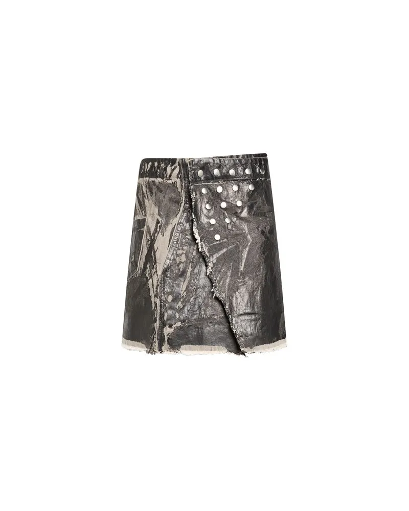DRKSHDW by Rick Owens HOSEN & RÖCKE - Jeansröckeauf YOOX.COM Schwarz