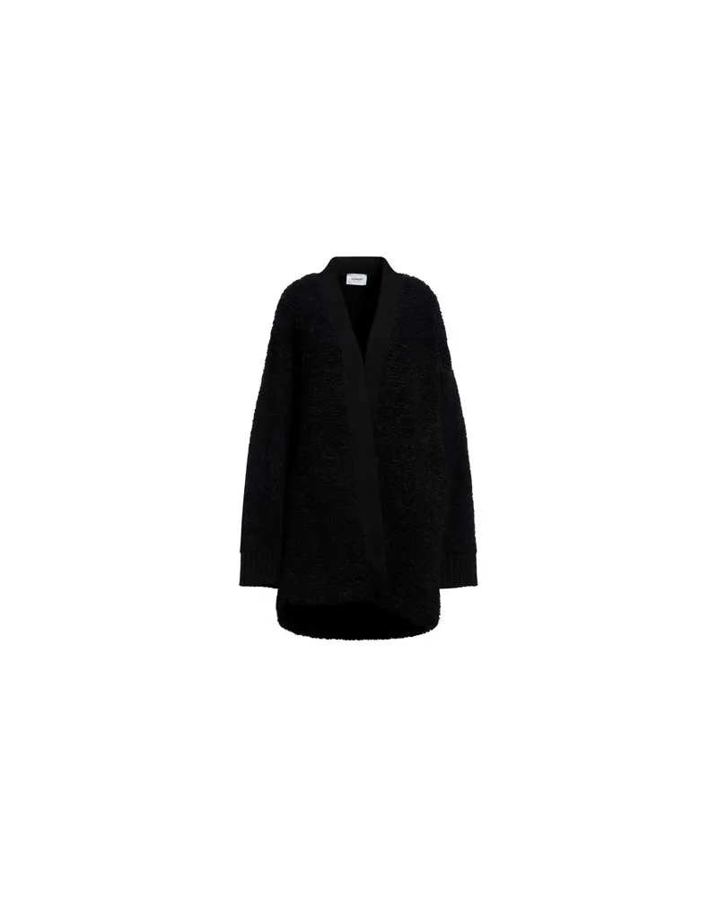 Dondup STRICKWAREN - Strickjackenauf YOOX.COM Schwarz