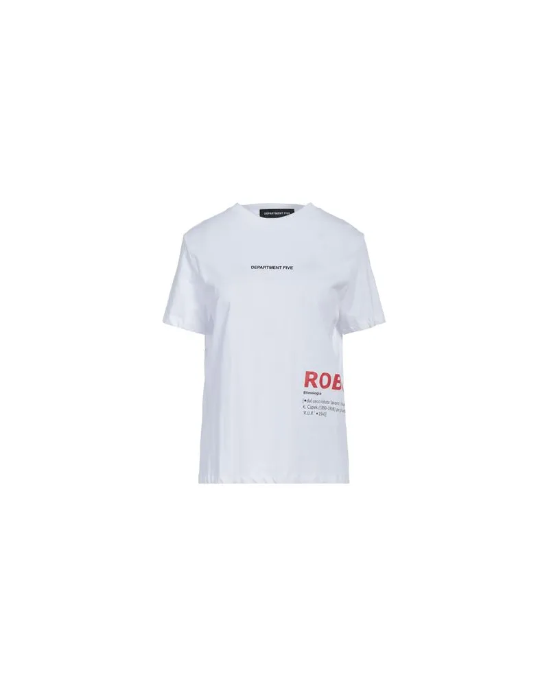 Department 5 TOPS - T-shirtsauf YOOX.COM Weiß