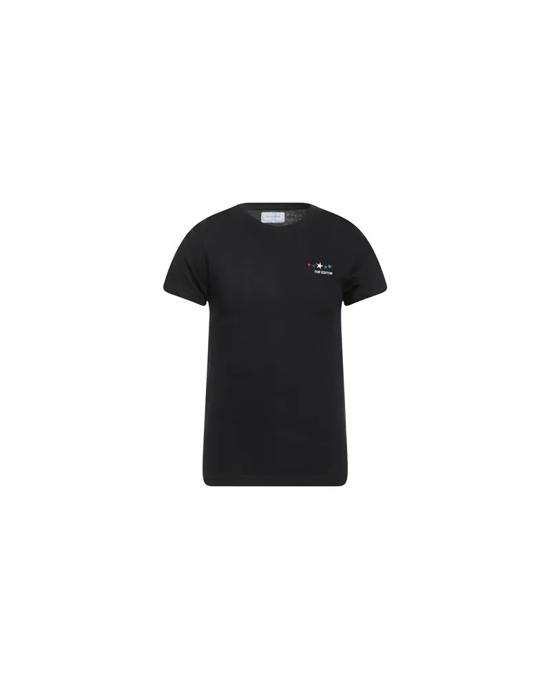 THE EDITOR TOPS - T-shirtsauf YOOX.COM Schwarz