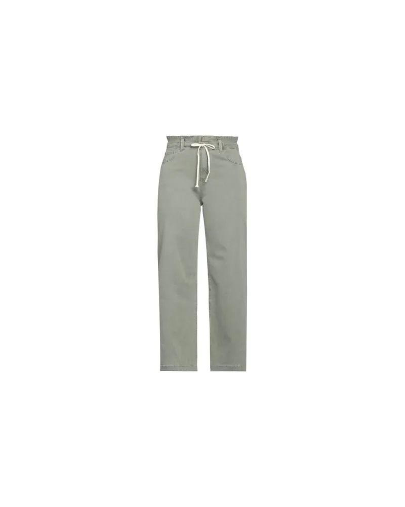 Paige HOSEN & RÖCKE - Jeanshosenauf YOOX.COM Salbeigrün
