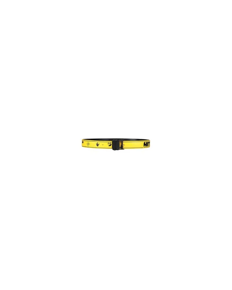 OFF-WHITE Kleinlederwaren - Gürtelauf YOOX.COM Gelb