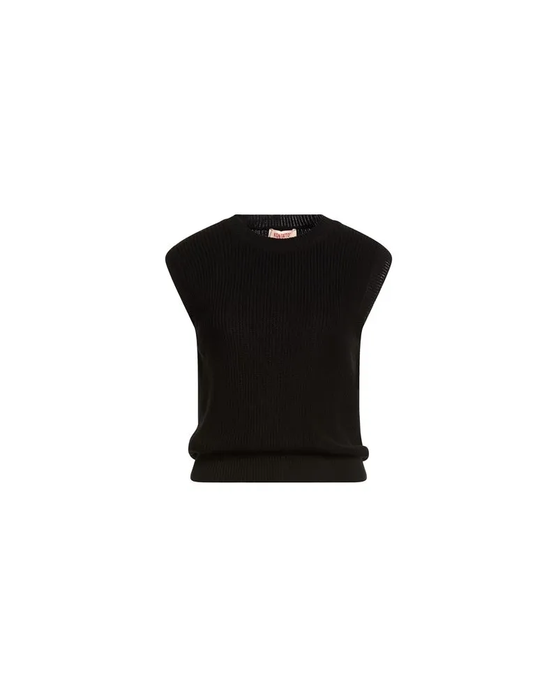 KONTATTO STRICKWAREN - Pulloverauf YOOX.COM Schwarz