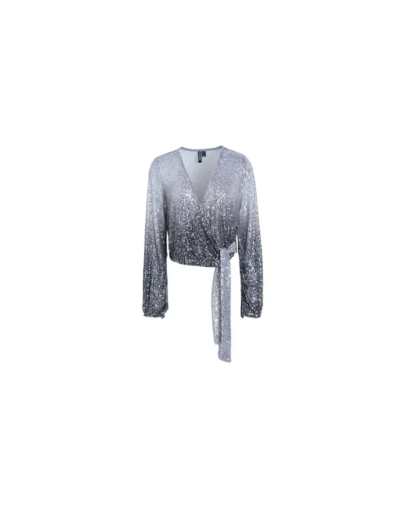 Pieces TOPS - Topsauf YOOX.COM Grau