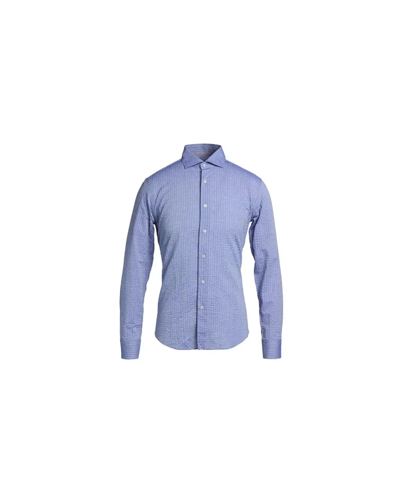AT.P.CO TOPS - Hemdenauf YOOX.COM Taubenblau