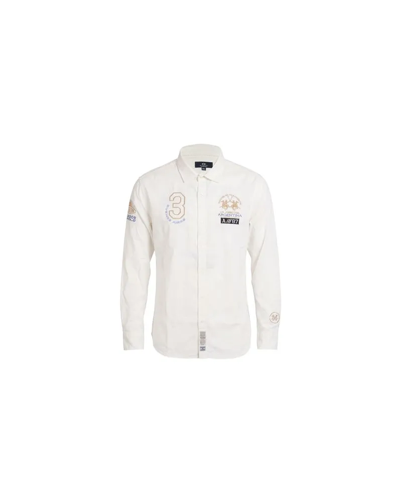 La Martina TOPS - Hemdenauf YOOX.COM Weiß
