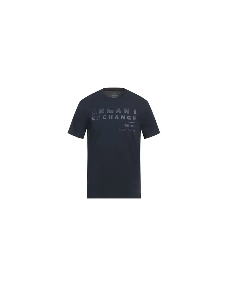 Armani Exchange TOPS - T-shirtsauf YOOX.COM Nachtblau