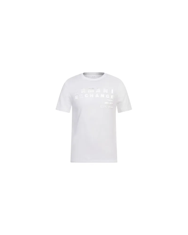 Armani Exchange TOPS - T-shirtsauf YOOX.COM Weiß