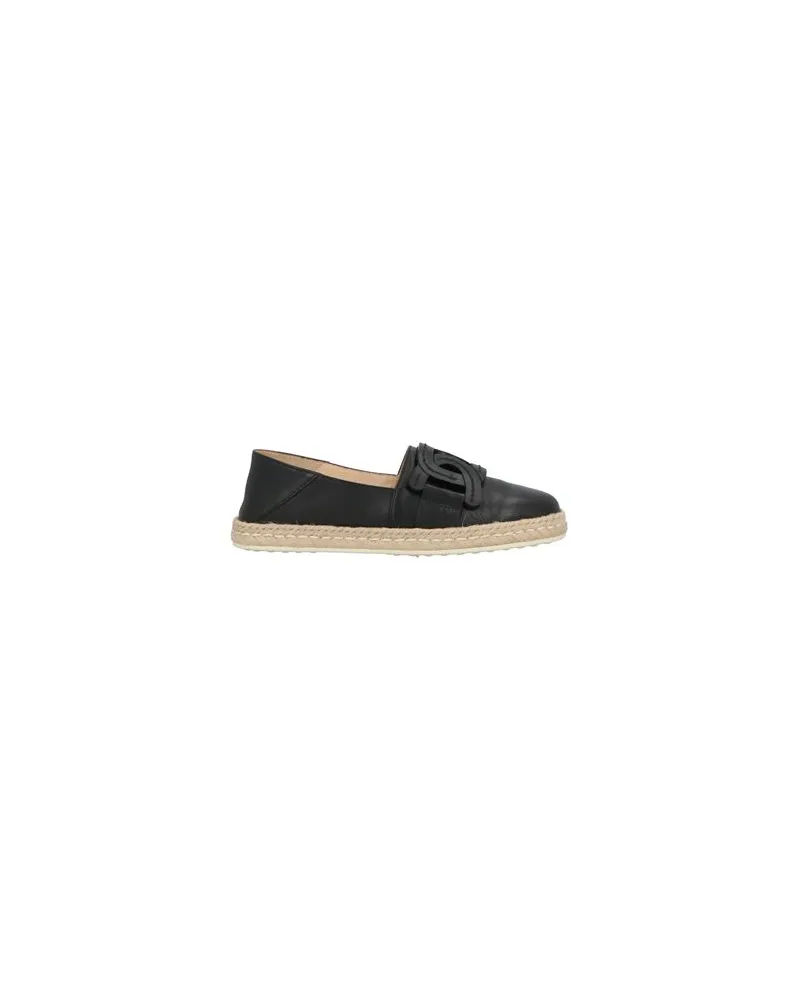 TOD'S SCHUHE - Espadrillesauf YOOX.COM Schwarz