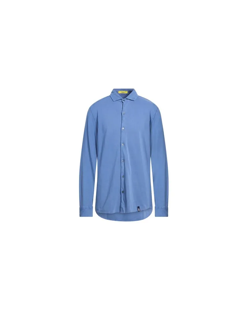 Drumohr  TOPS - Hemdenauf YOOX.COM Blaugrau