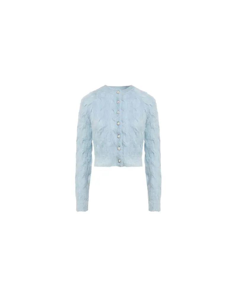 Paco Rabanne STRICKWAREN - Strickjackenauf YOOX.COM Himmelblau