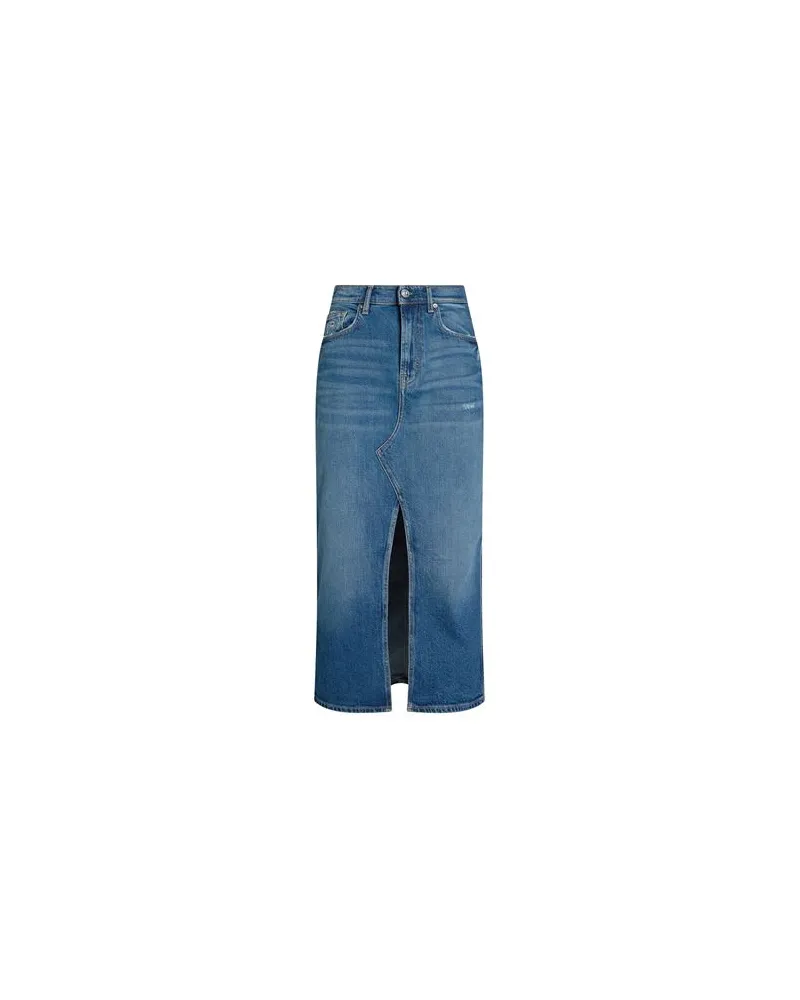 Tommy Hilfiger HOSEN & RÖCKE - Jeansröckeauf YOOX.COM Blau