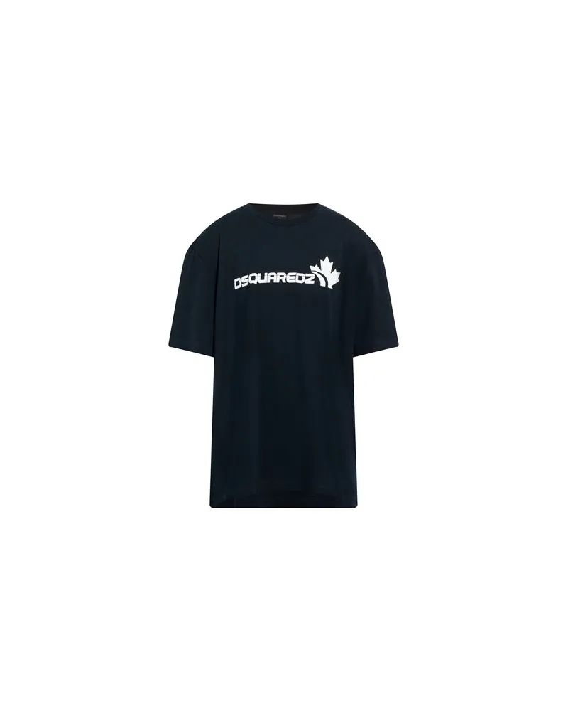 Dsquared2 TOPS - T-shirtsauf YOOX.COM Marineblau