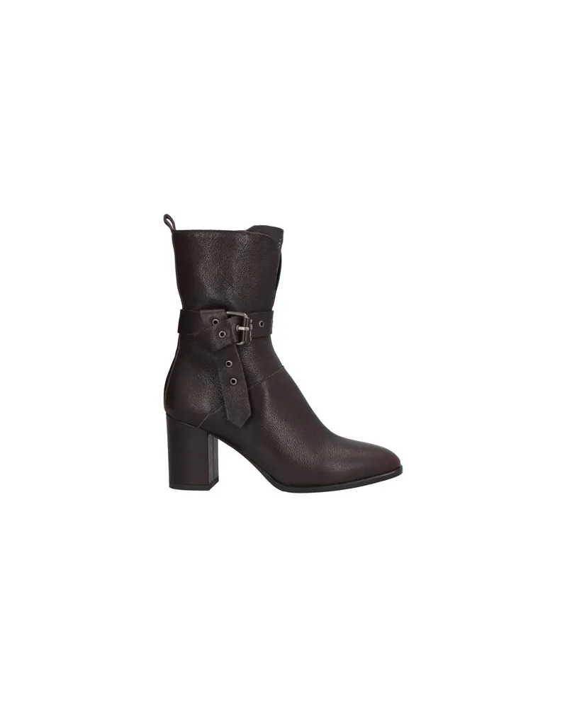 Henry Beguelin SCHUHE - Stiefelettenauf YOOX.COM Bordeaux