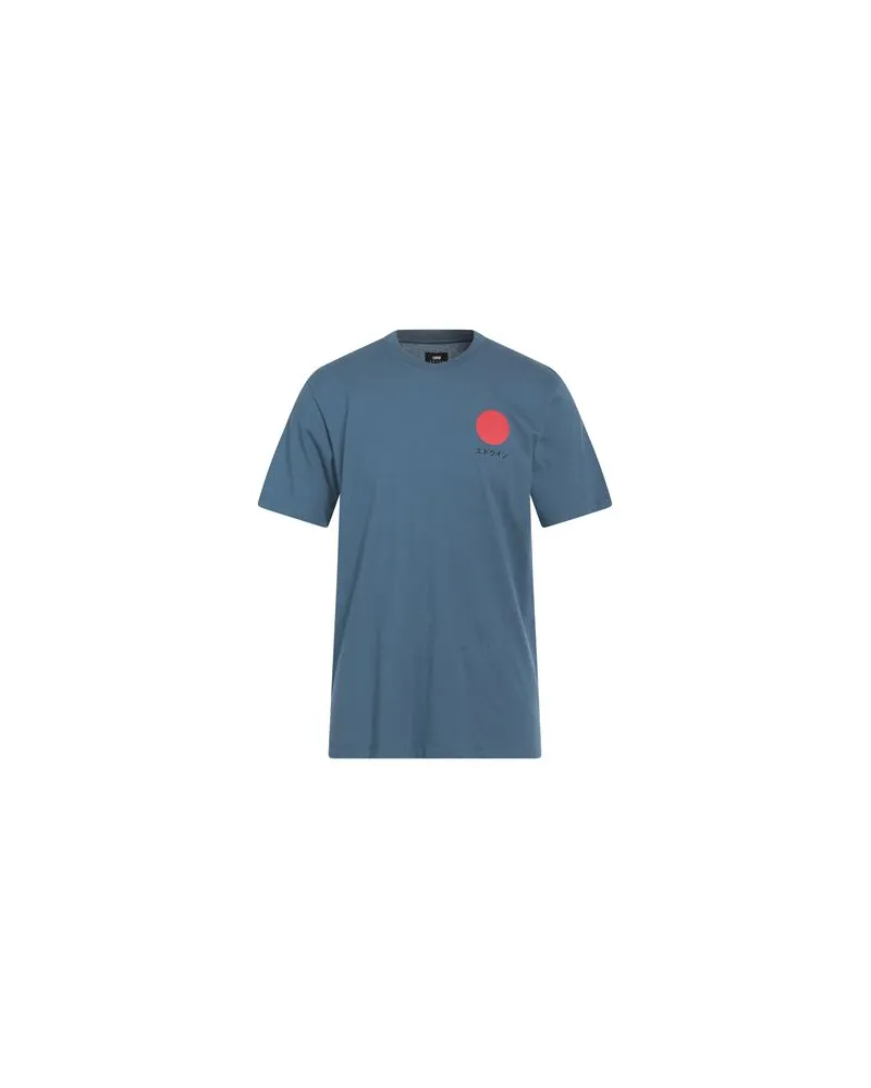 Edwin Jeans TOPS - T-shirtsauf YOOX.COM Taubenblau