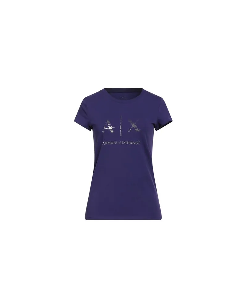 Armani Exchange TOPS - T-shirtsauf YOOX.COM Violett