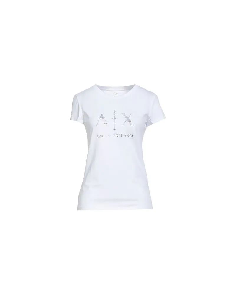Armani Exchange TOPS - T-shirtsauf YOOX.COM Weiß