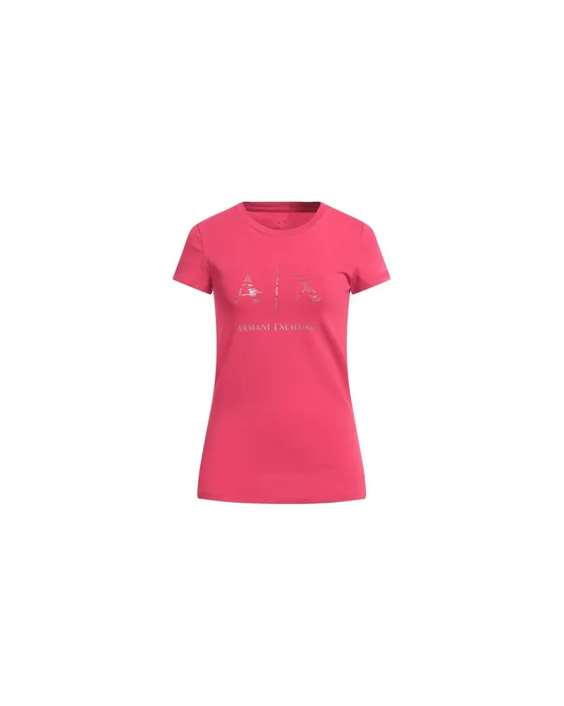 Armani Exchange TOPS - T-shirtsauf YOOX.COM Magenta