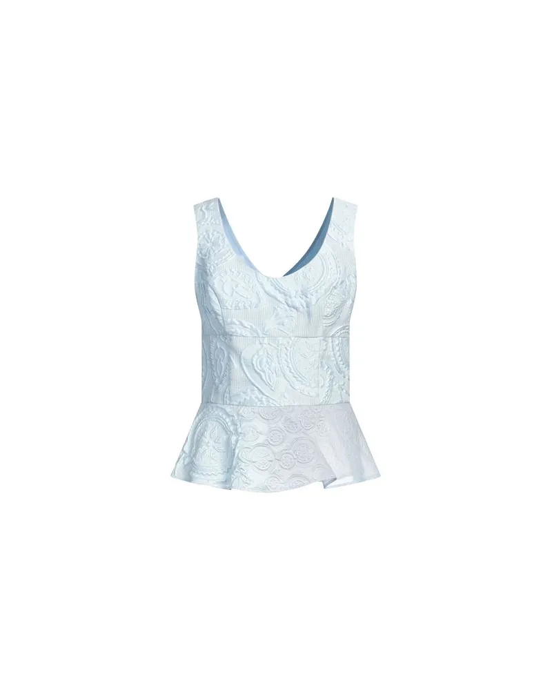 Ermanno Scervino TOPS - Topsauf YOOX.COM Himmelblau