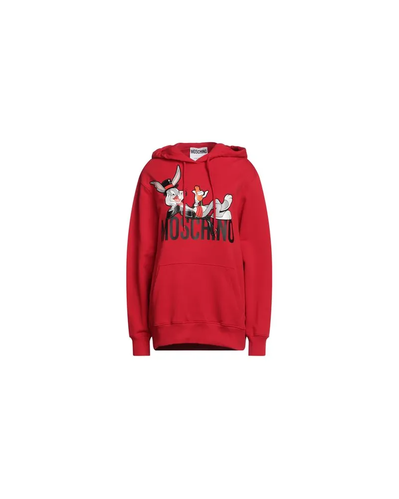 Moschino TOPS - Sweatshirtsauf YOOX.COM Rot