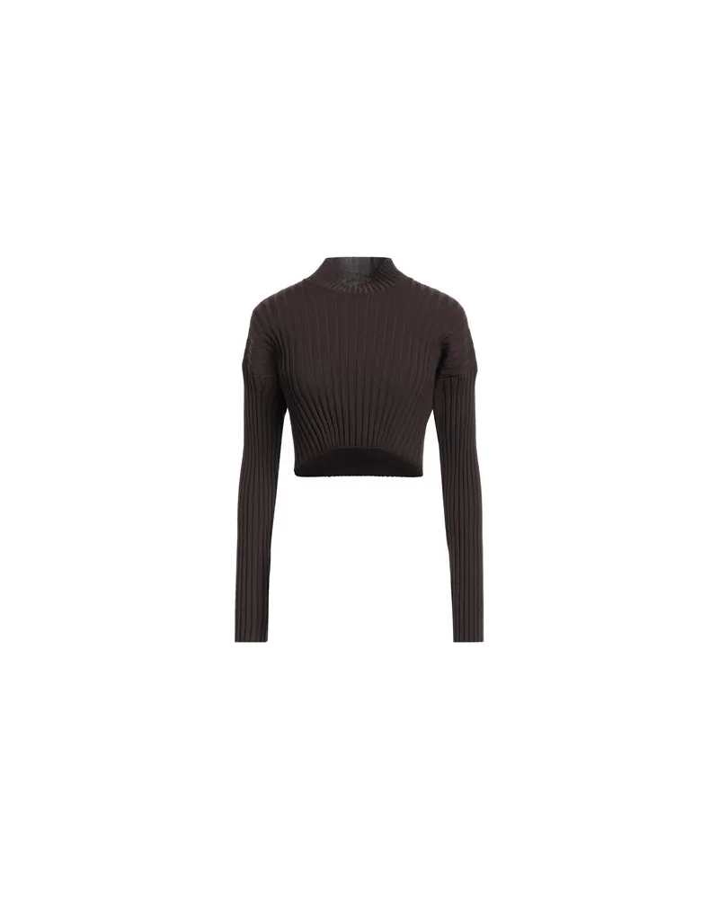 Wolford STRICKWAREN - Rollkragenpulloverauf YOOX.COM Dunkelbraun