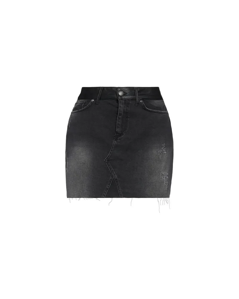 Brand Unique HOSEN & RÖCKE - Jeansröckeauf YOOX.COM Schwarz